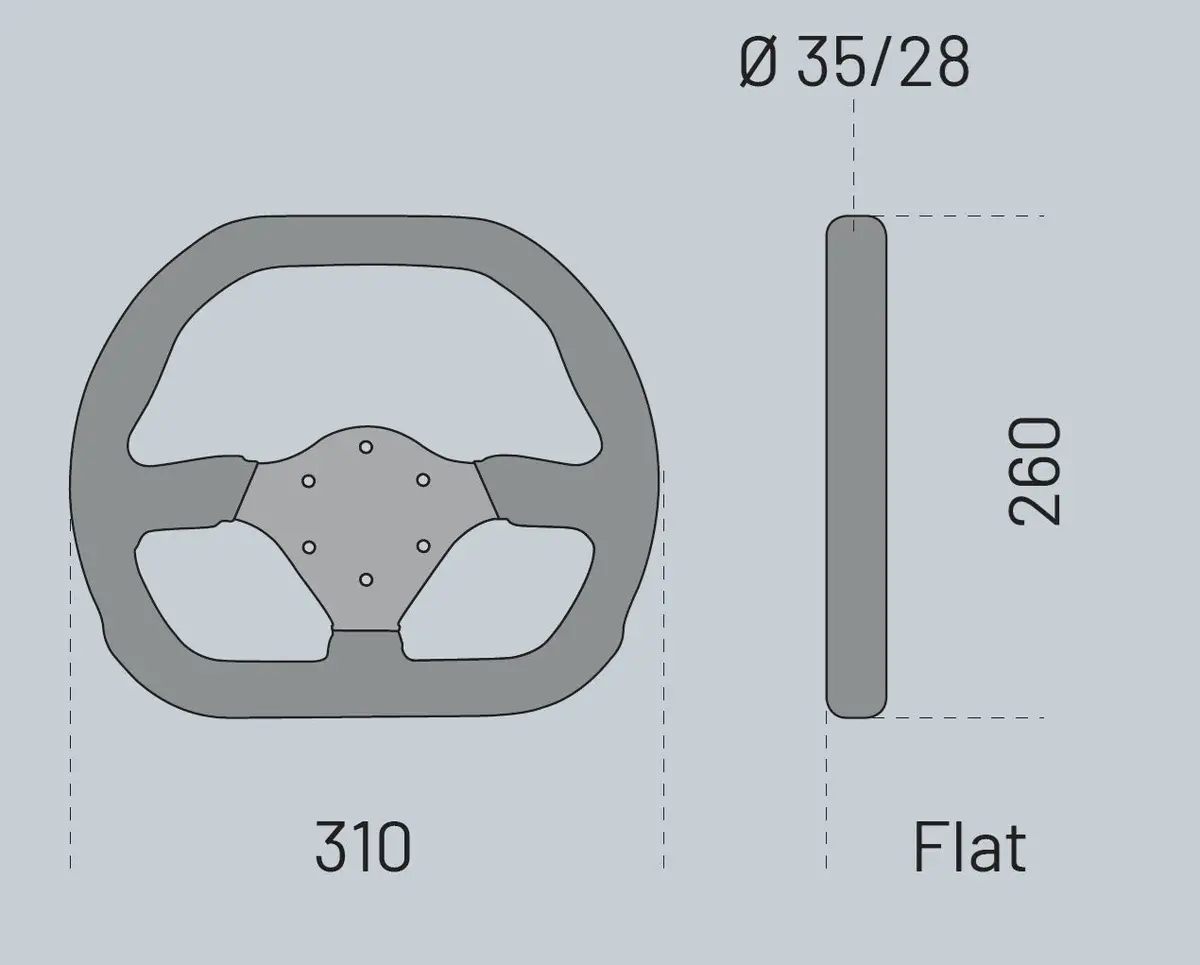 Sparco P 310 Steering Wheel 2