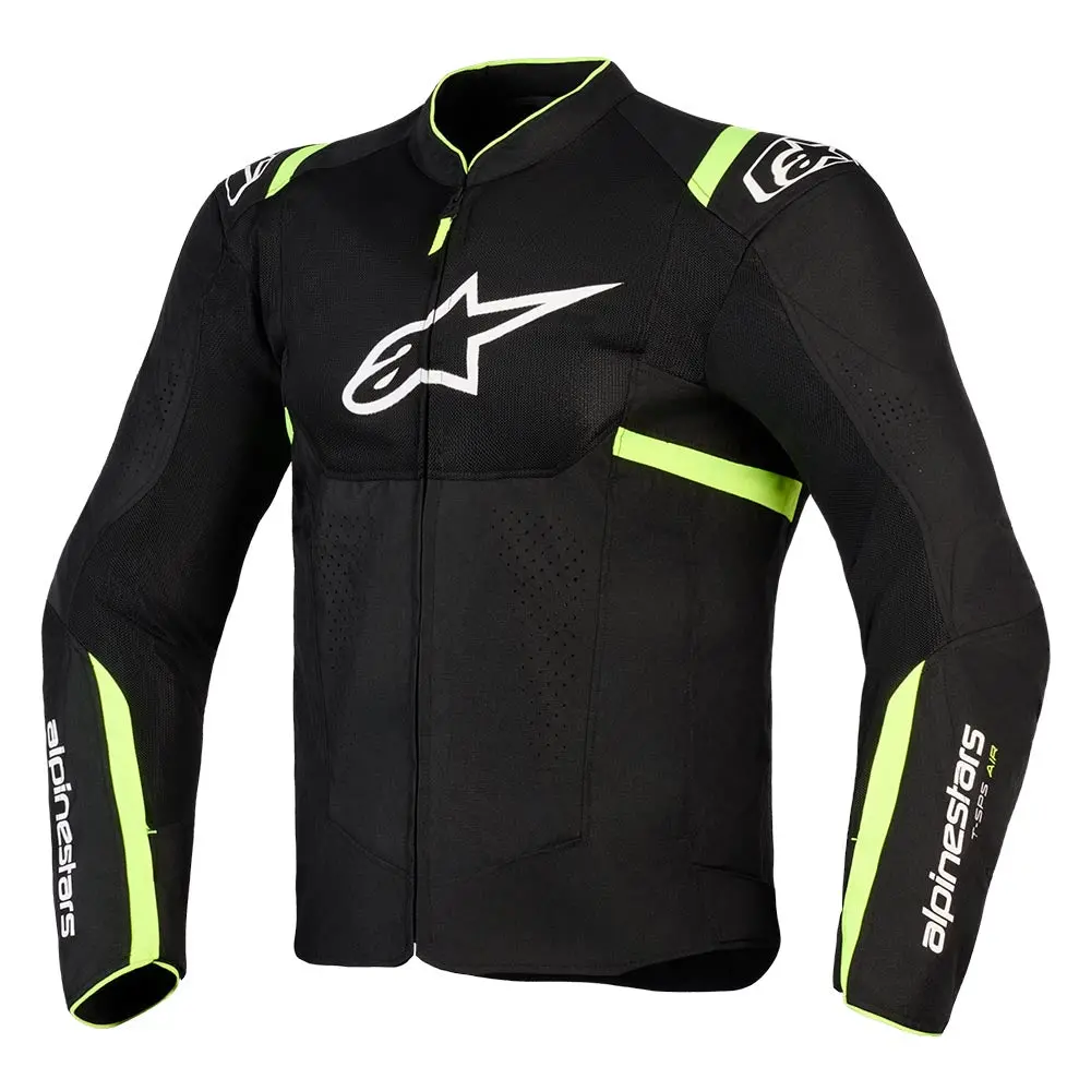 T-Sps Air V2 - Summer Riding Jacket (Black/Yellow/Fluo) 1