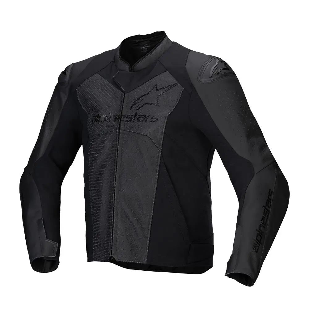 Faster V3 Airflow - Leather Jacket (Black/Black) 1