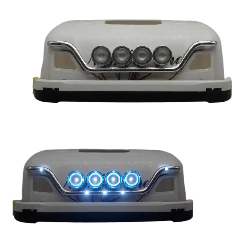 Metal Spotlight For Tamiya 1/14 Rc Tractor Truck 770S 56368  Fh16 750 56360 R620 1