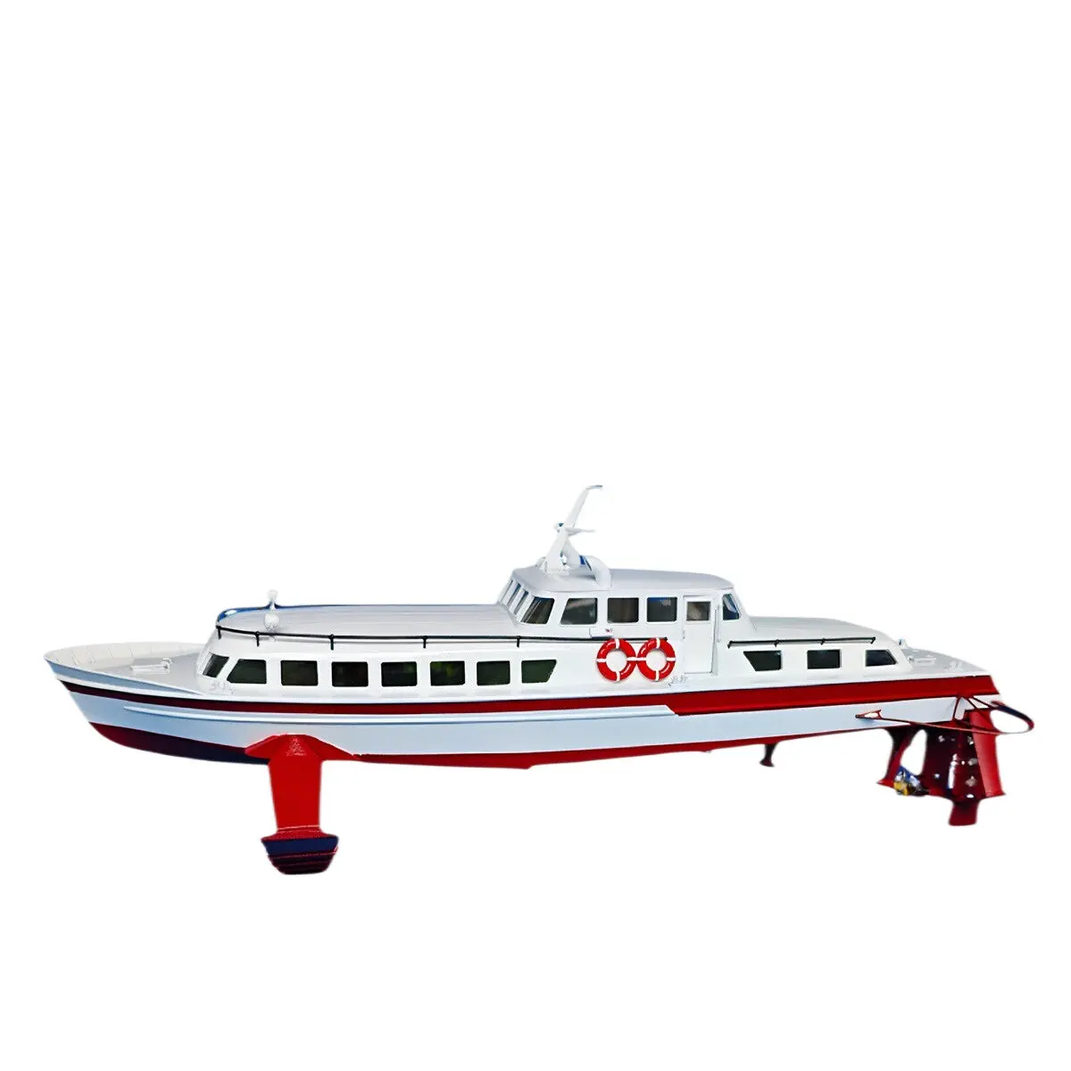1/32 Rc Pt20 Hydrofoil Speedboat Kit 1