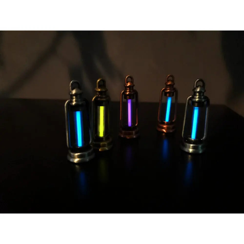 Alloy Bronze Tritium Lamp Keychain Self-Luminous For 25 Years 4