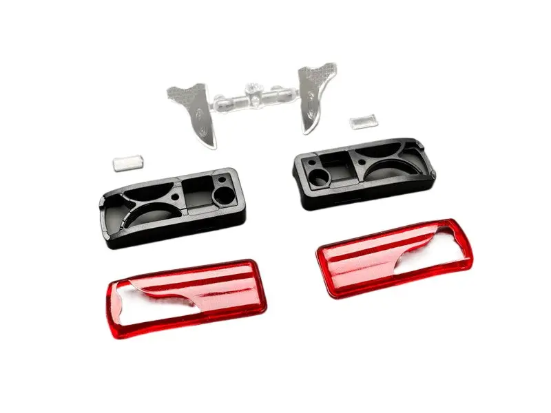 1/14 Tamiya Rc Tractor Taillight Plastic Lamp Parts 1