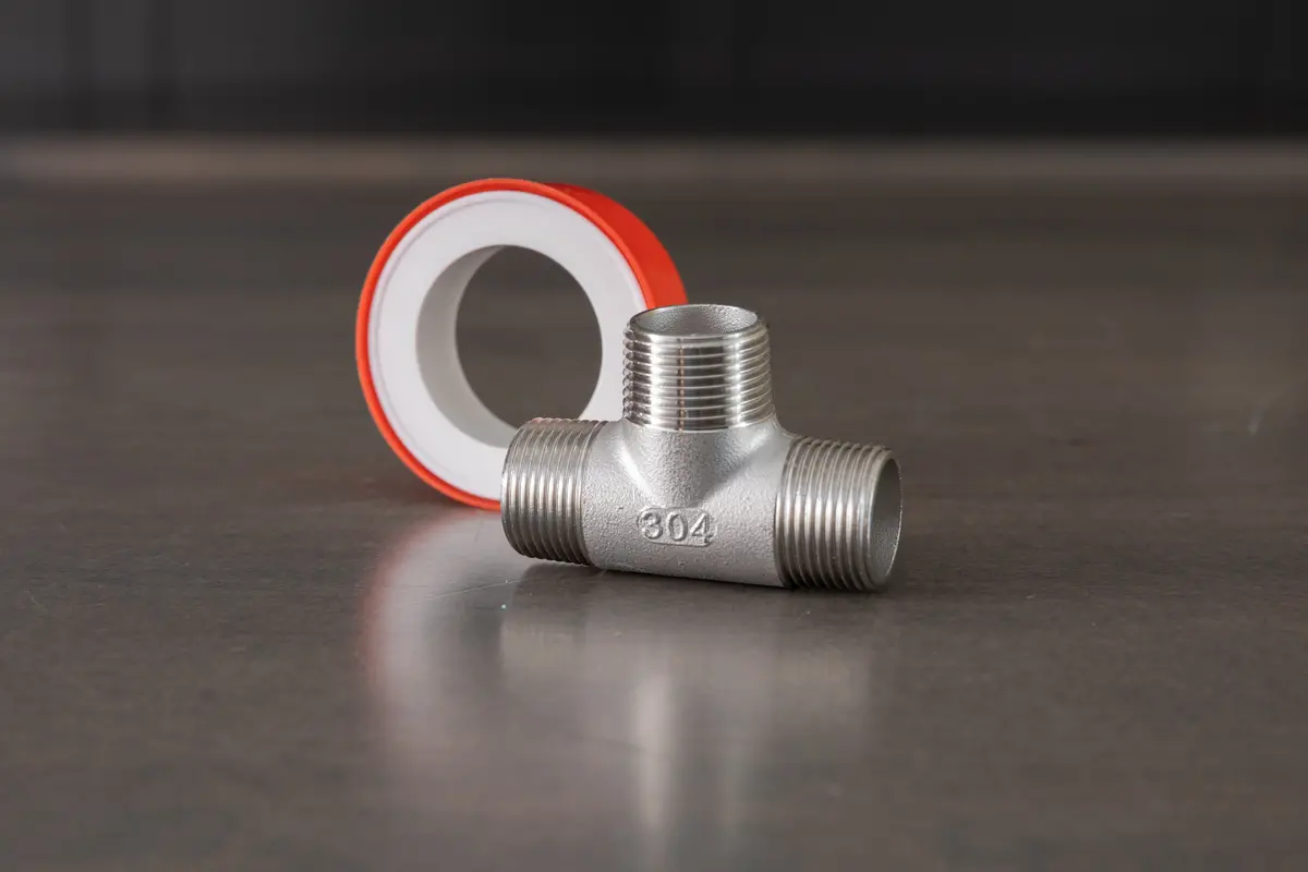 Stainless Steel 3/4" Npt Male Tee 2