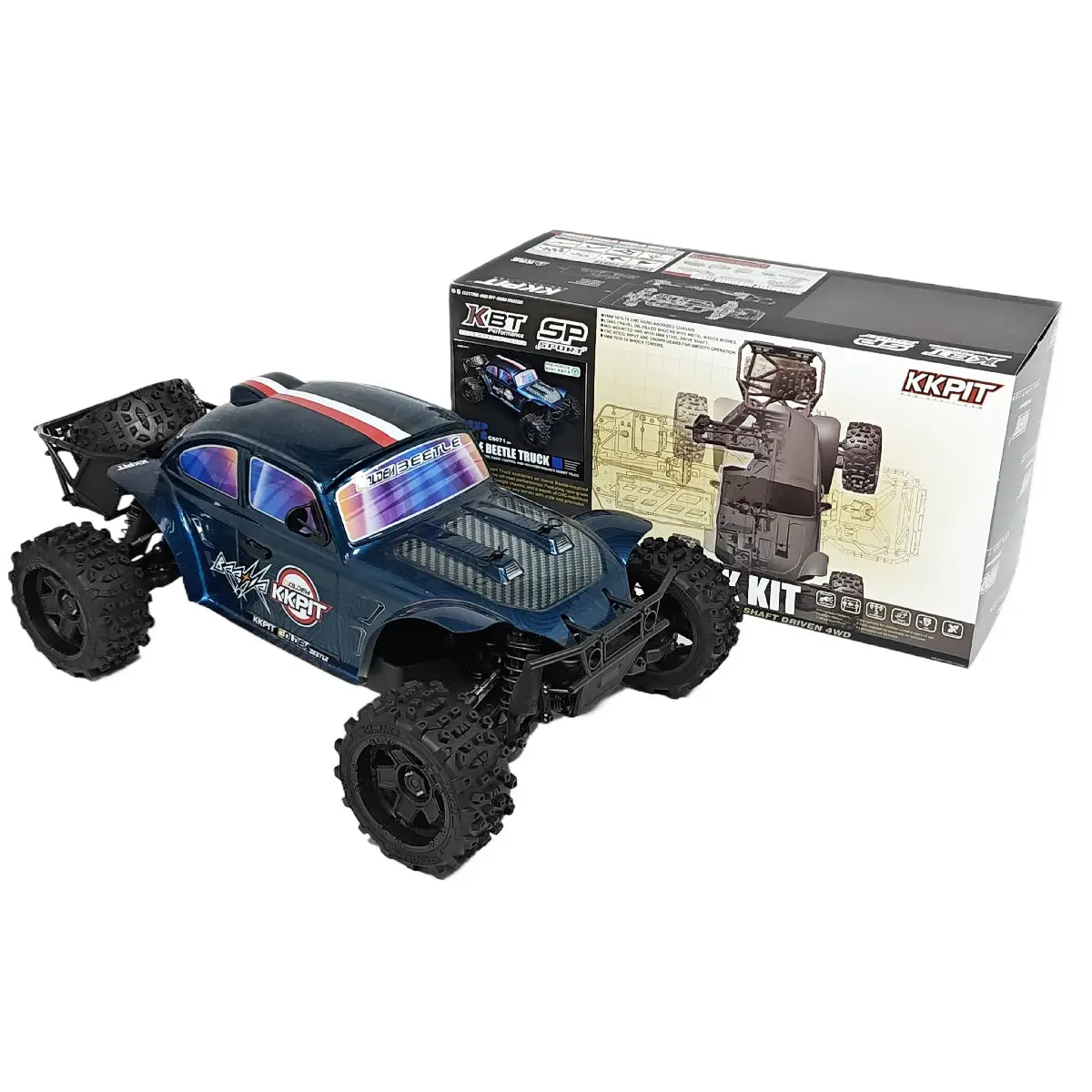 Kkpit 1/8 Color Kbt Sp Rc Car Kit 1