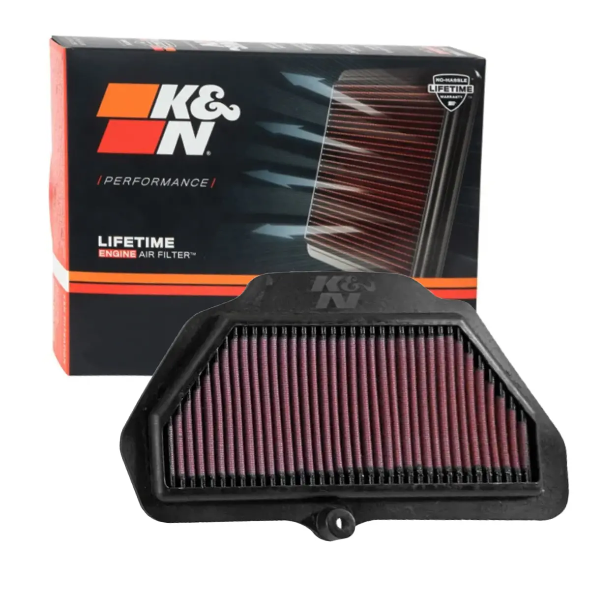 K&N Air Filter For Kawasaki Ninja Zx-10R (2016-2018) 1
