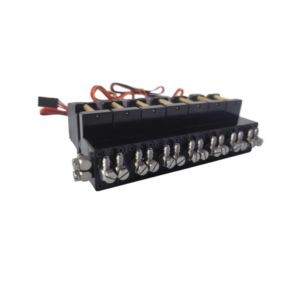 Cut-12G-Fa Hydraulic Directional Valve For 1/12 Rc Hydraulic Excavator Model 1