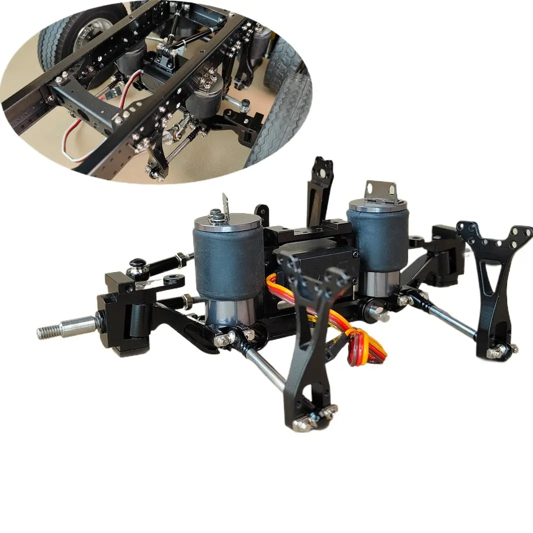 Aboveboard Hobby 1/14 Tamiya Rc Tractor Intermediate Axle Lift Suspension Kit 1