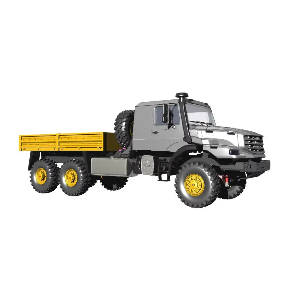 1/35 Zetros 6X6 3D Printing Static Modification Rc Truck Kit Rtr 2