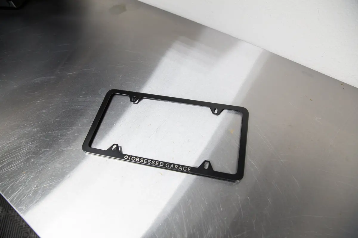 Stainless Steel License Plate Frame 5