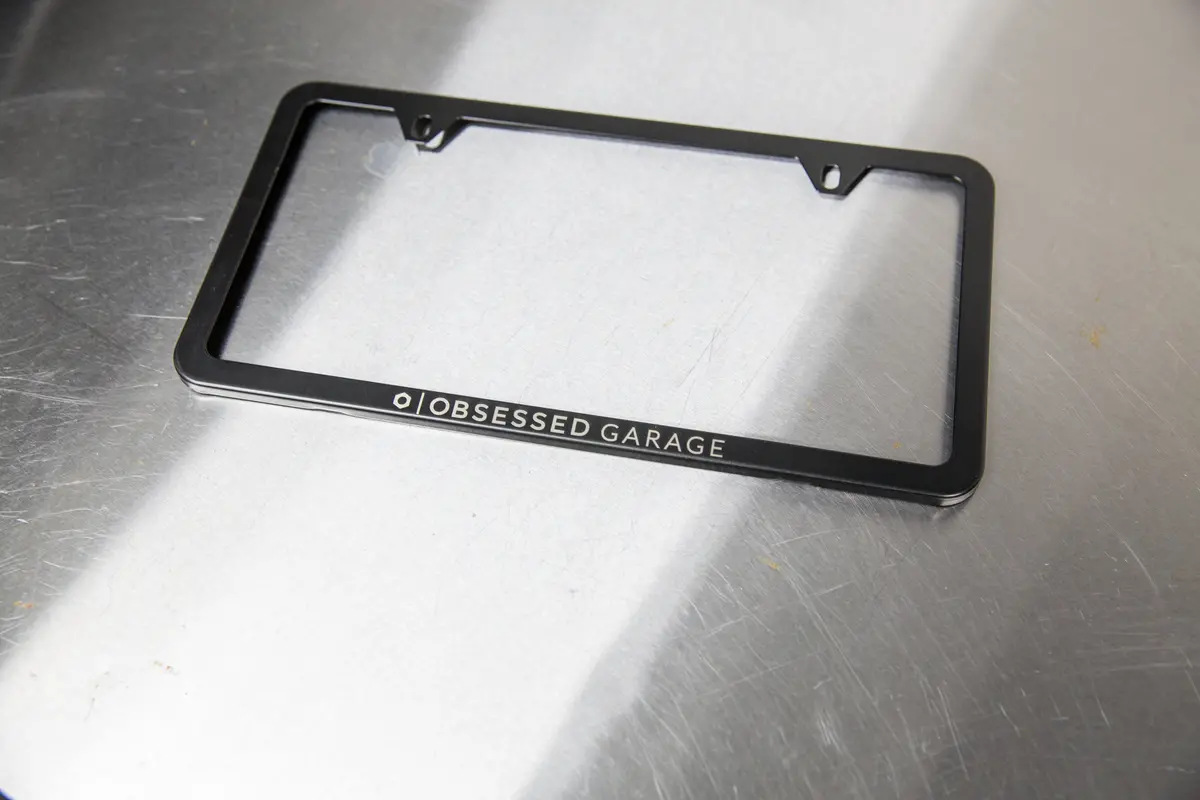 Stainless Steel License Plate Frame 6