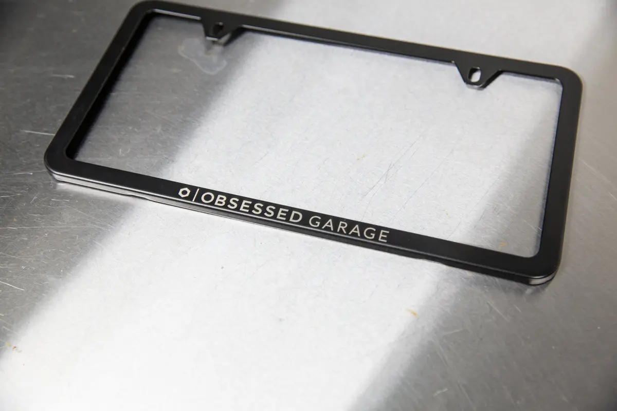 Stainless Steel License Plate Frame 3