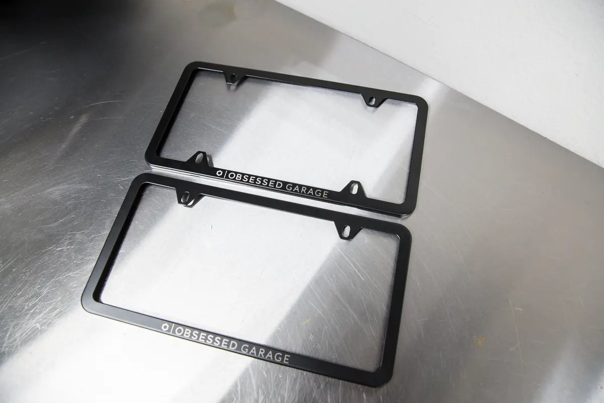 Stainless Steel License Plate Frame 8