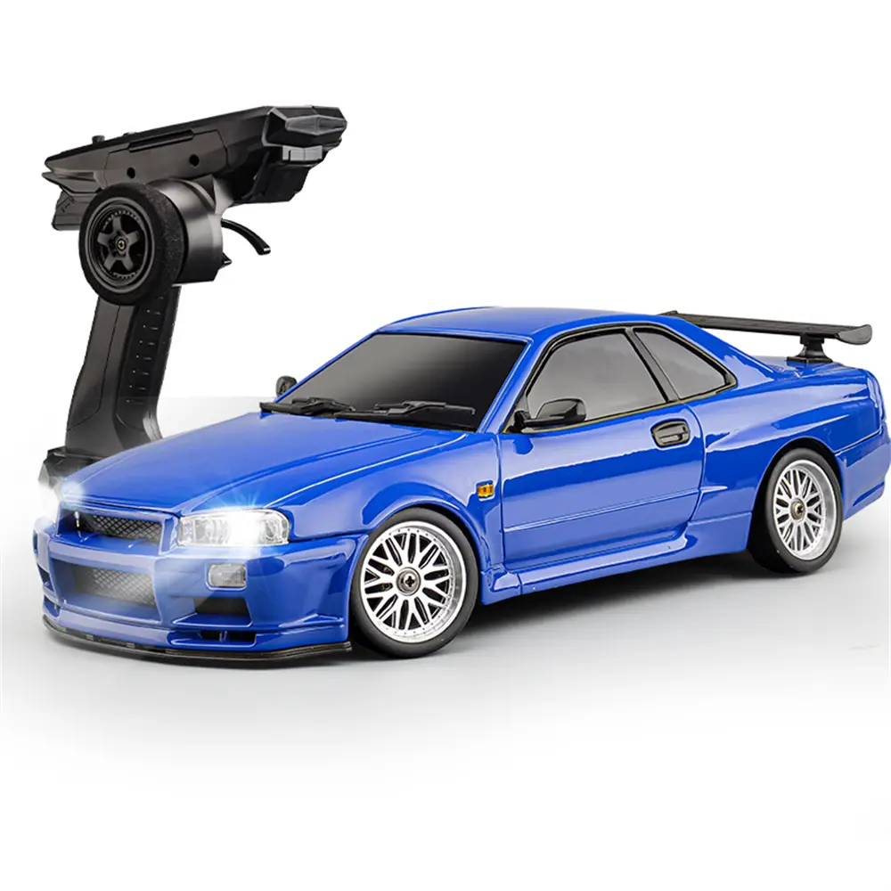 Ldrc Gtr R34 1/18 2.4G Rwd Rc Drift  Car With Gyro  Rtr 1