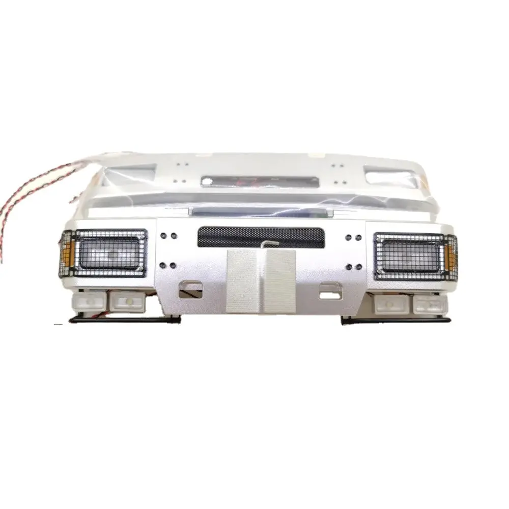 Metal Bumper With Light For Man F2000 1/14 Rc Tractor Trucks 1