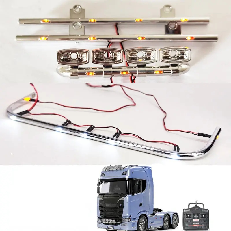 Lighting Retrofit Kit For 1/14 Tamiya 56368 Scania 770S 6X4 Rc Tractor 1
