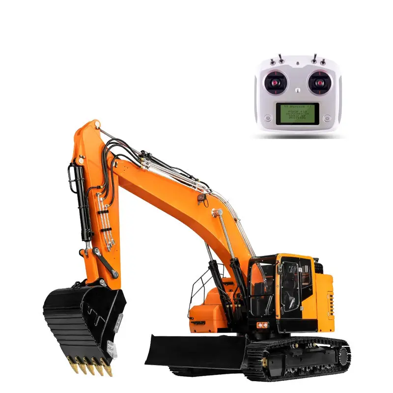 Lesu 1/14 Aoue Et26b Remote Control Hydraulic Tracked Excavator Kit Rtr 1