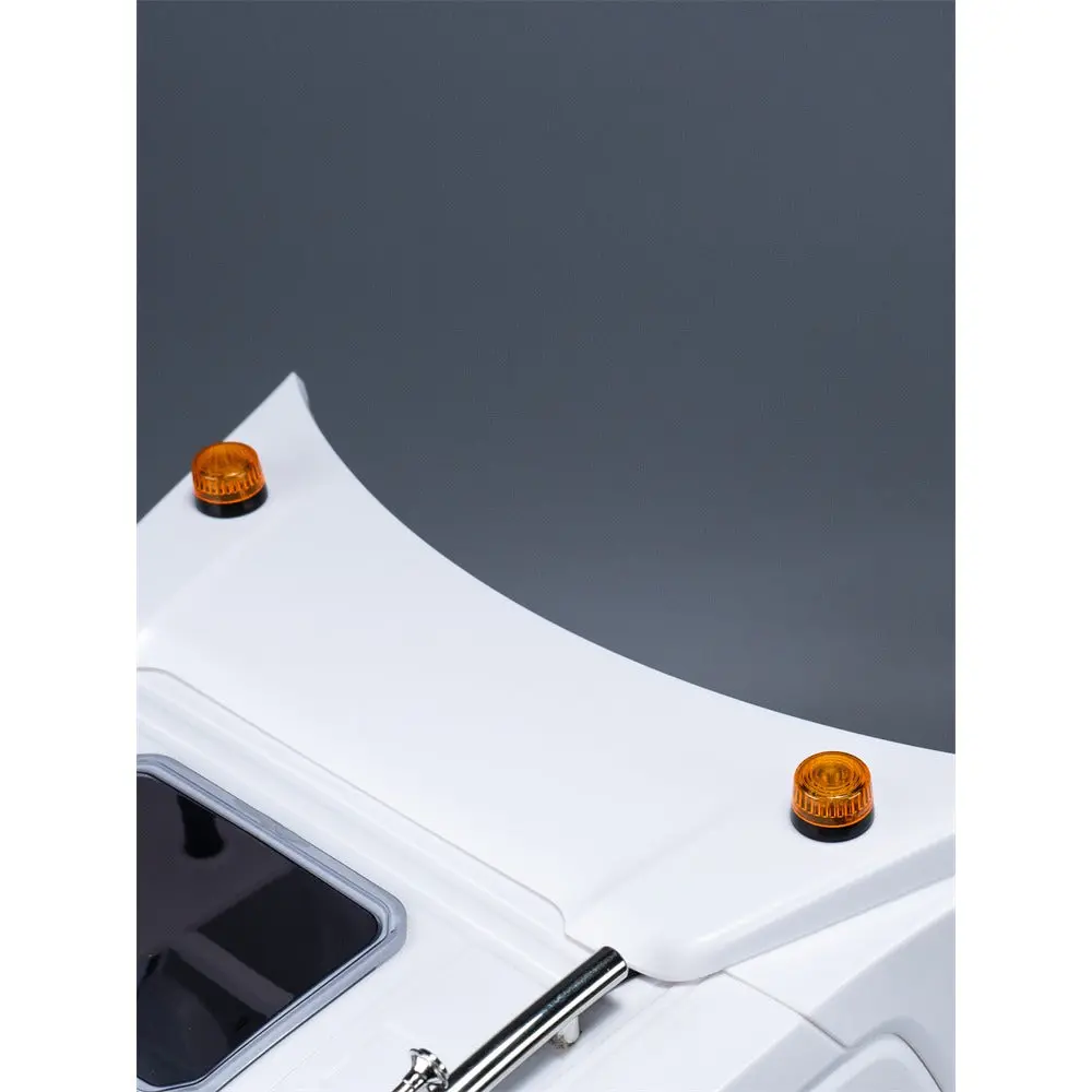 Dc5v 360 Degree Rotating Light For 1/14 1/14 Remote Control Tractor Truck Tamiya Scania 770S R620 Actros Aros Man Tgx 2