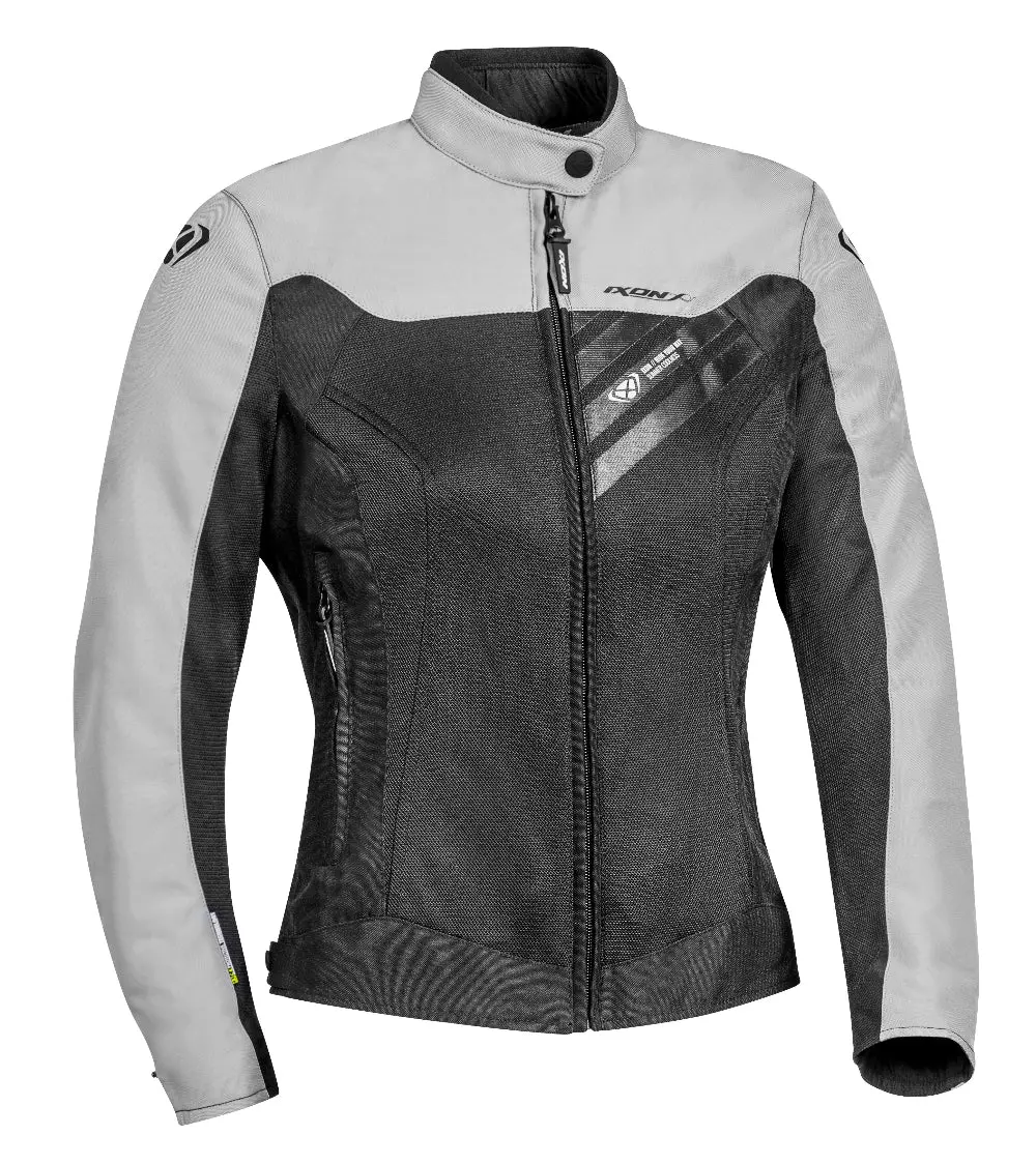 Orion - Ce Certified Women's Riding Jacket (Black/Grey) 1
