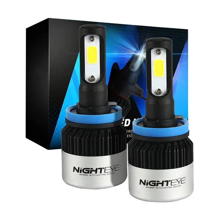 Nighteye H8/H9/H11/H16 Led Headlight Bulb For Car And Bike White 1
