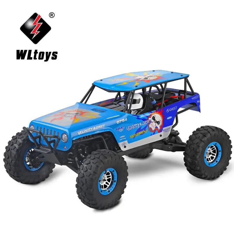 Wltoys 10428-A Ghost 1/10 4Wd Remote Control Rock Climbing Short Truck Rtr 2