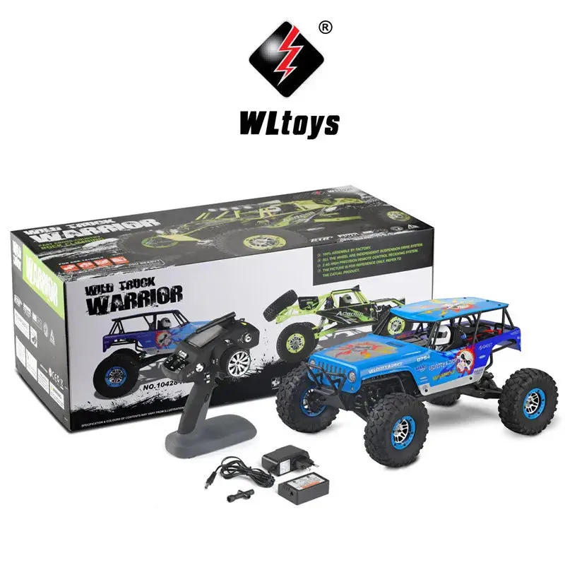 Wltoys 10428-A Ghost 1/10 4Wd Remote Control Rock Climbing Short Truck Rtr 1