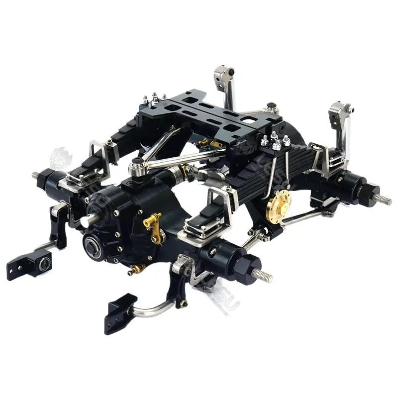 Lesu 1/14 Rear Suspension Assembly X-8019 For 1/14 Tamiya Rc Truck 1
