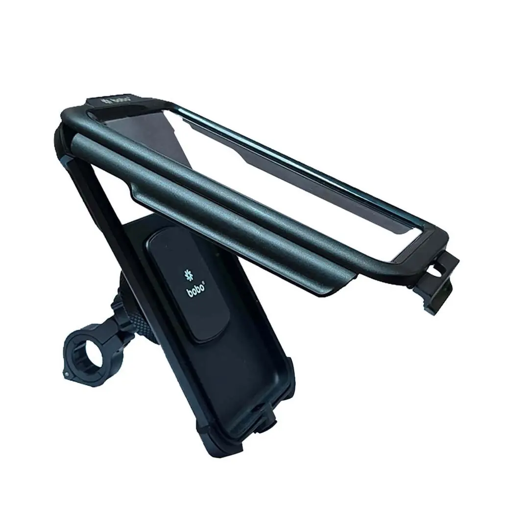 Bobo Bm10h Pro Fully Waterproof Bike / Cycle Phone Holder With Vibration Controller Motorcycle Mobile Mount 1