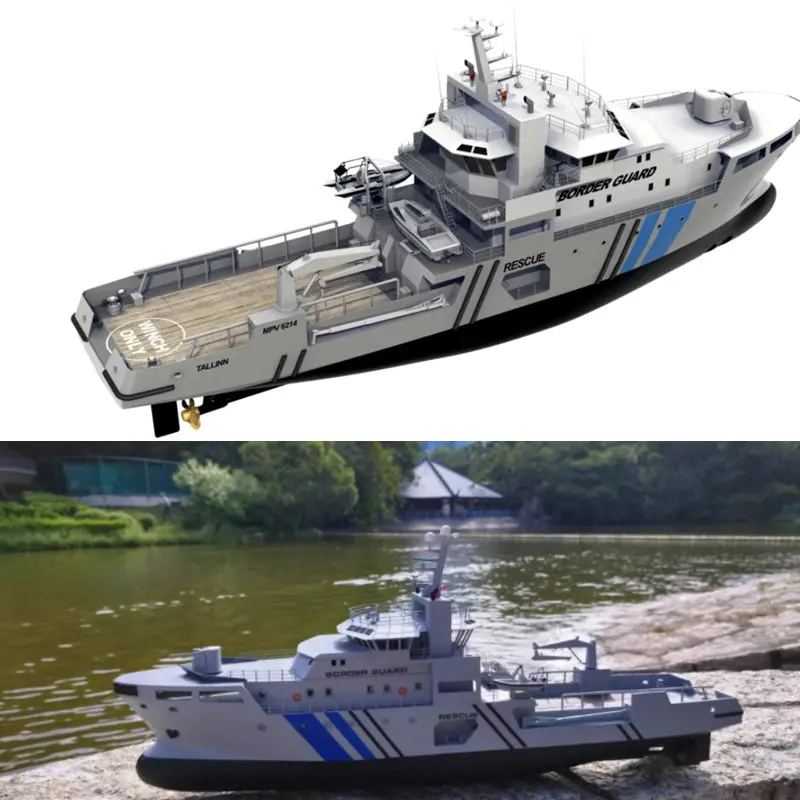 1/100 Rc Damen 6214 Ship Boat Model Kit 1