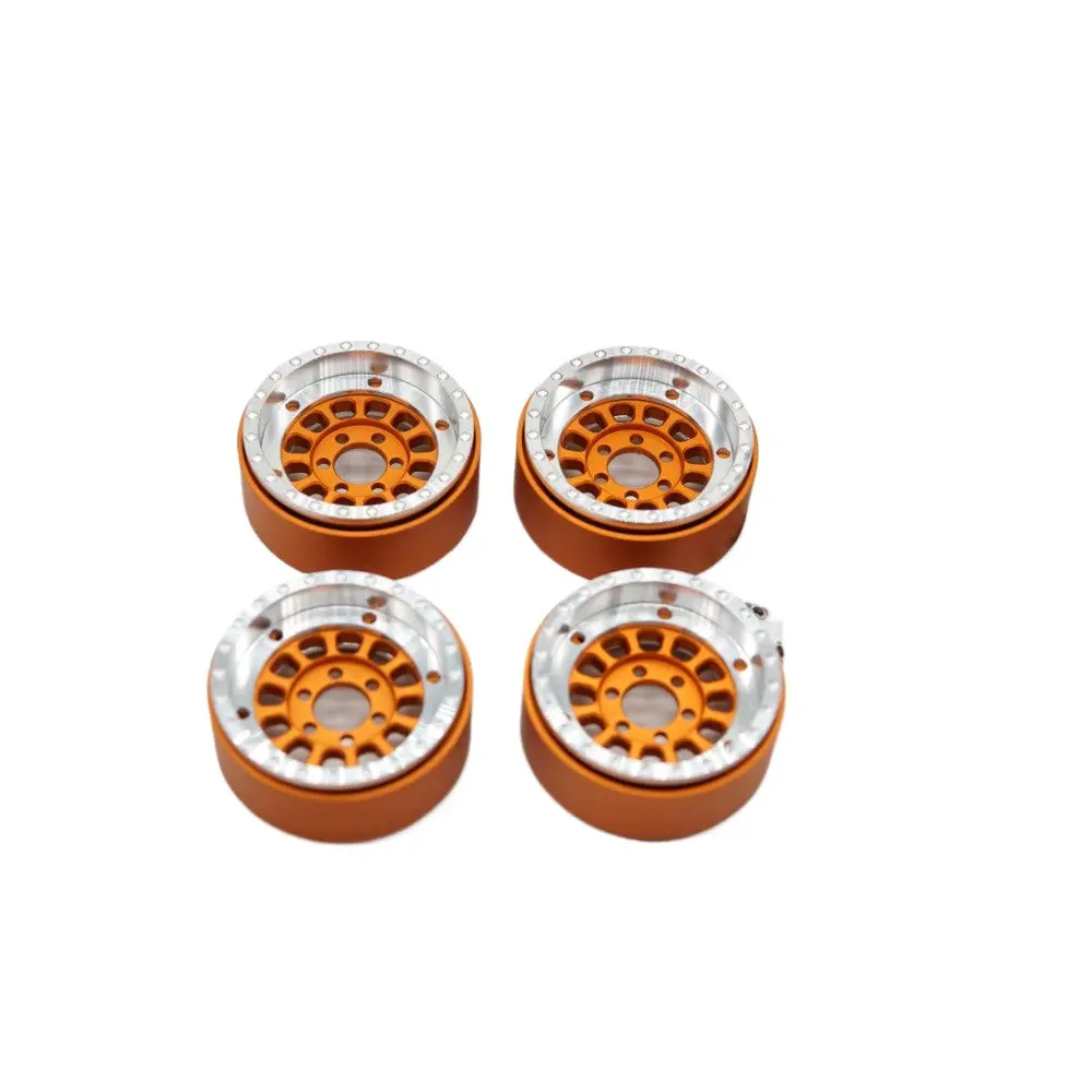 4Pcs 1.9 Inch Metal Wheels For Axail Scx10 Vp 1/10 Rc Car 4