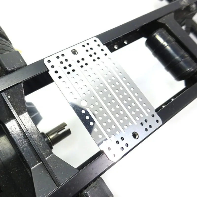 Metal Grinding Plate Mounting Plate For 1/14 Tamiya Remote Control Truck Trailer Scania Man Volvo Benz 1