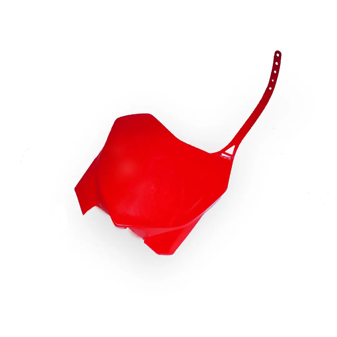 Jb Racing Number Plate Holder Plastic Universal /Red 1