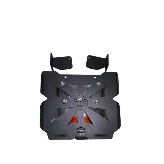 Motocare Cnc Carrier Plate For Royal Enfield Hunter 350 1
