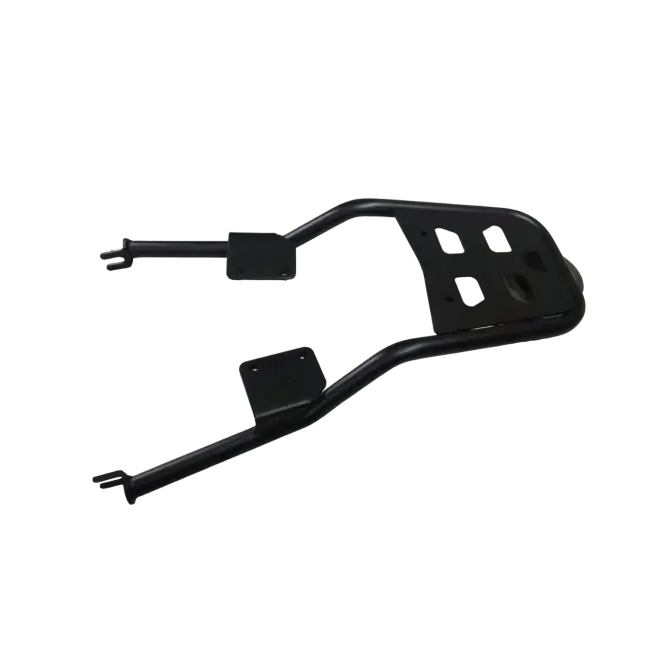 Motocare Pipe Carrier With Plate For Royal Enfield Hunter 350 1