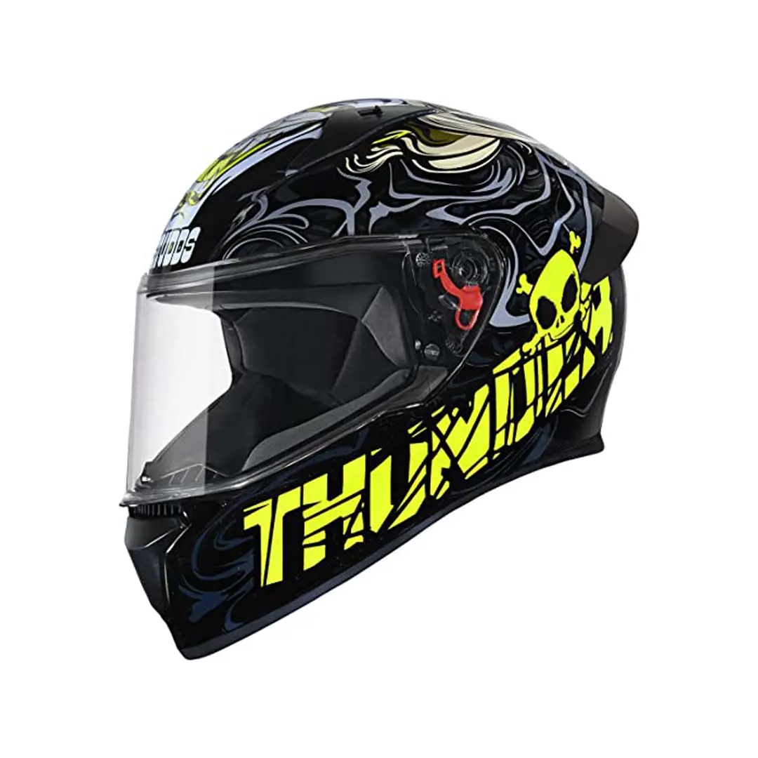 Studds Thunder D9 Black N5 Yellow 1