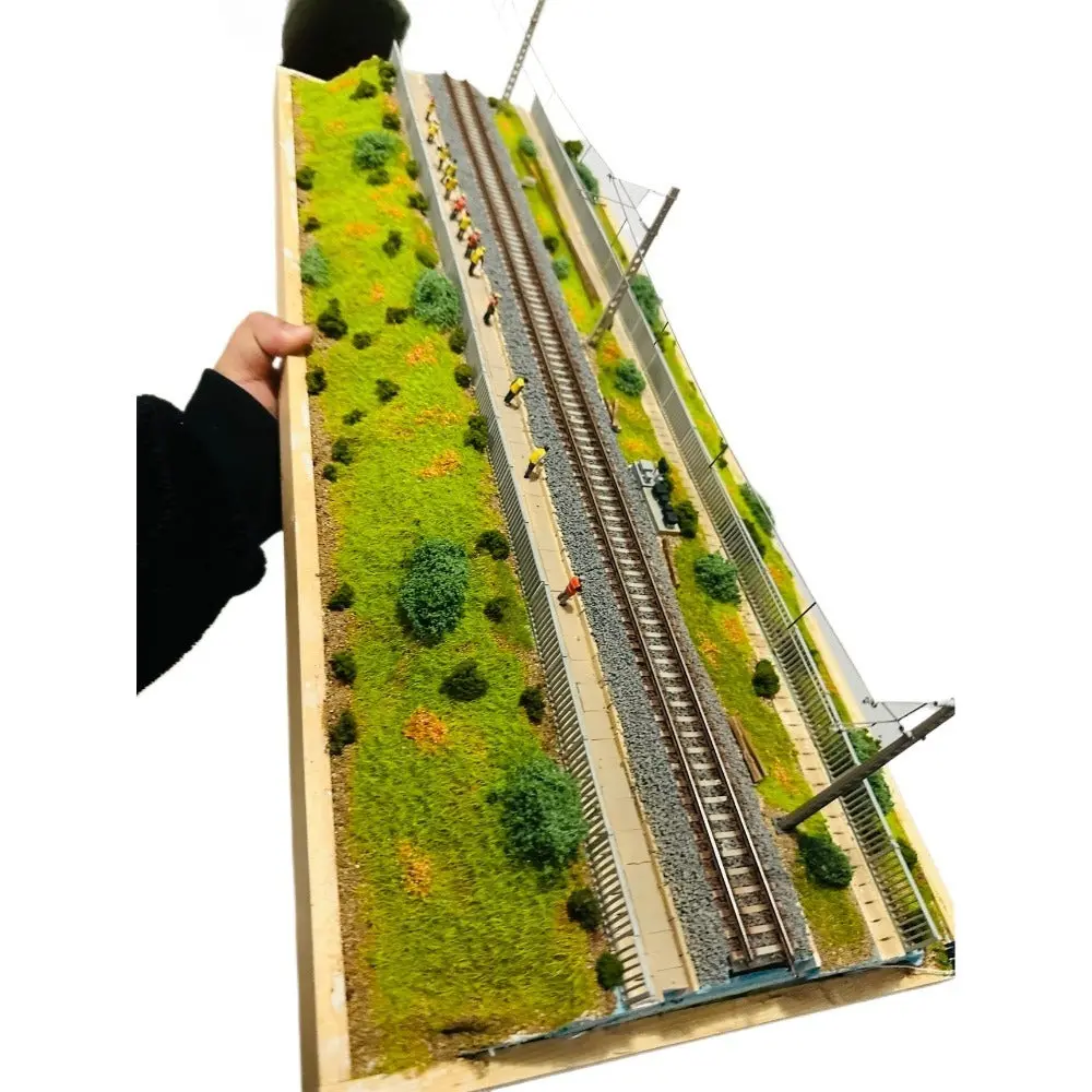Ho Scale 1:87  Train Model Sand Table 70X30cm 1