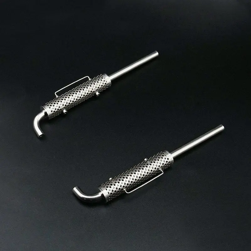 1Pair 1:14 Rc Truck Simulation Metal Chimney 1