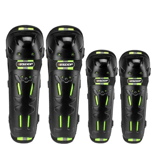 Motorcycle Knee Pad-Bsddp-Black/Nean 1