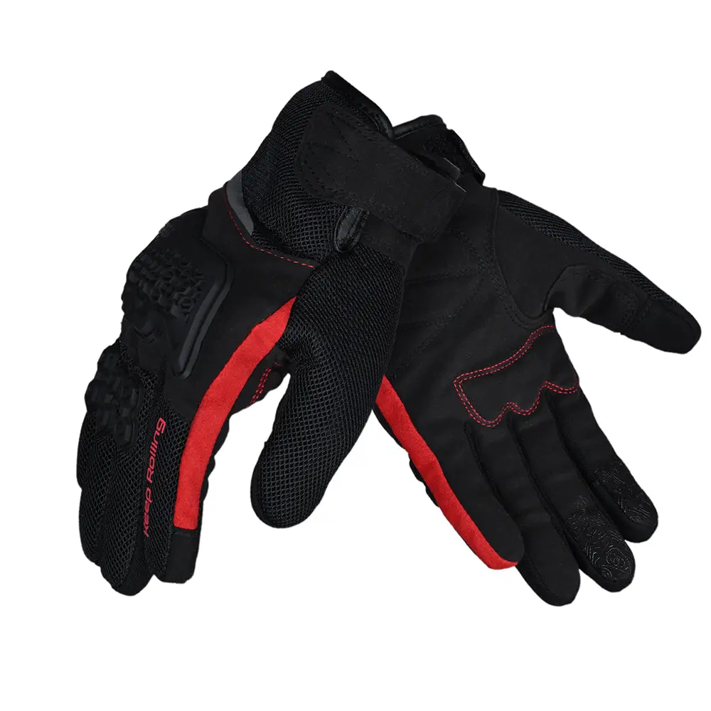 Strada - Urban Riding Gloves (Red) 1