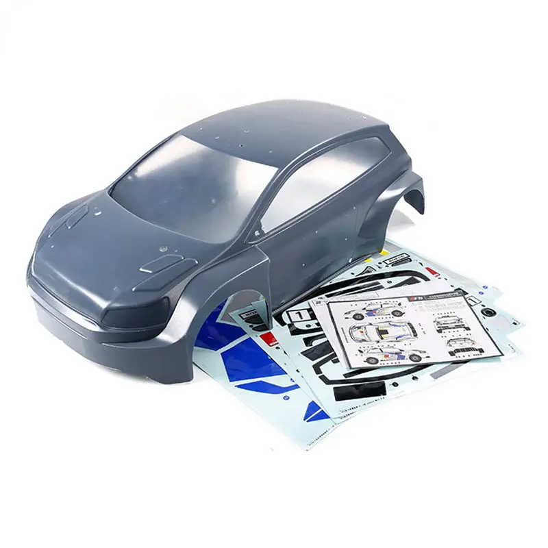 Body Shell With Decal Sticker  For 1/5 Rovan  Rf5 Wrc Rally Rc Car 1