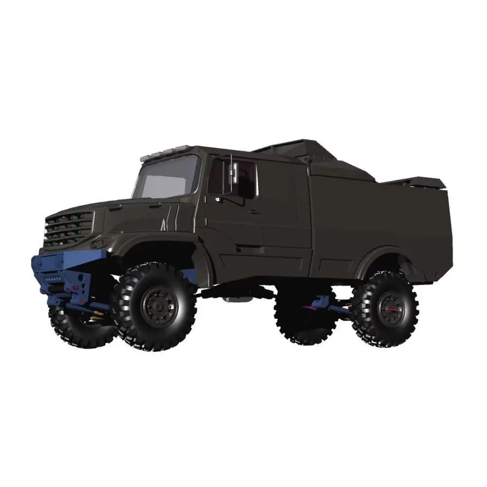 1/35 3D Printing Kamaz Zetros Rc Truck Kit Rtr 1