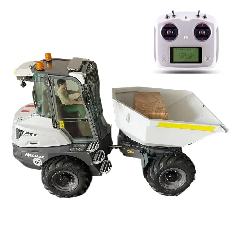 Lesu 1/14 4X4 6Mdx Rc Aoue Hydraulic Articulated Dumper Rtr 1