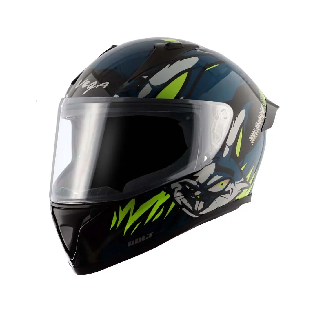 Vega Bolt Bunny Black Matt Blue 2