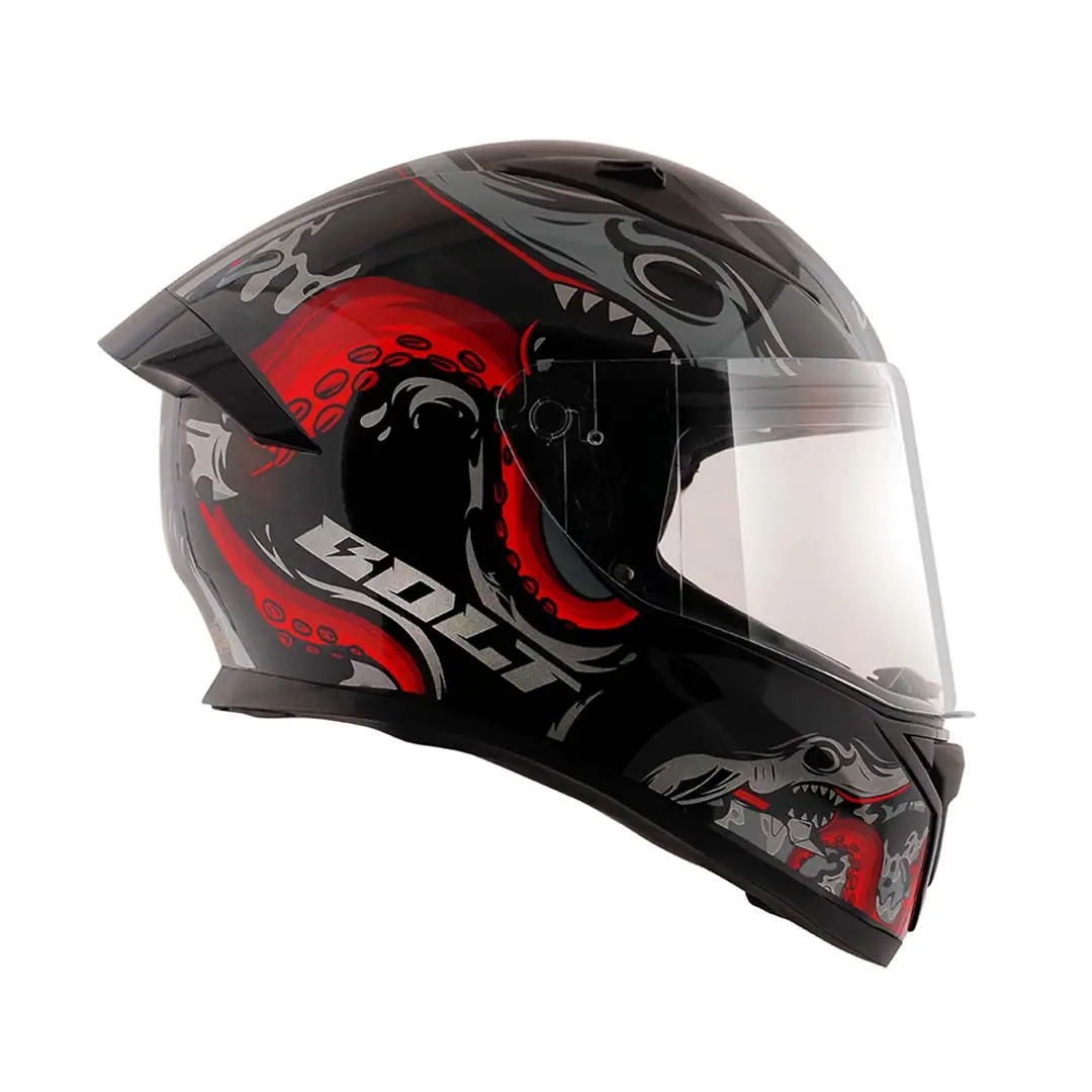 Vega Bolt Octopus Motorcycle Helmet 1