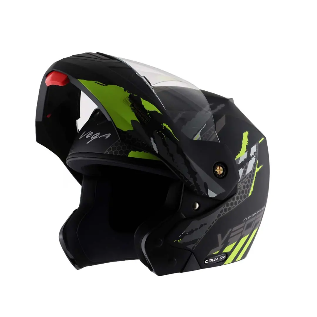 Vega Crux Dx Flex Dull Black Neon Yellow 1