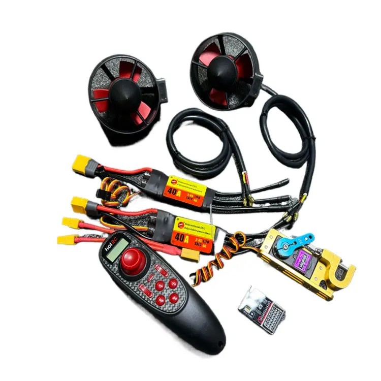 T60 Underwater Thruster With Decoupler Differential Set For Rc Net Boat 1