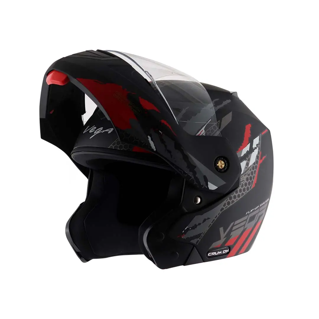 Vega Crux Dx Flex Dull Black Red 1