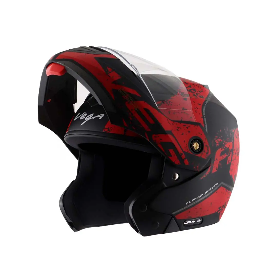 Vega Crux Dx Victor Dull Black Red 1