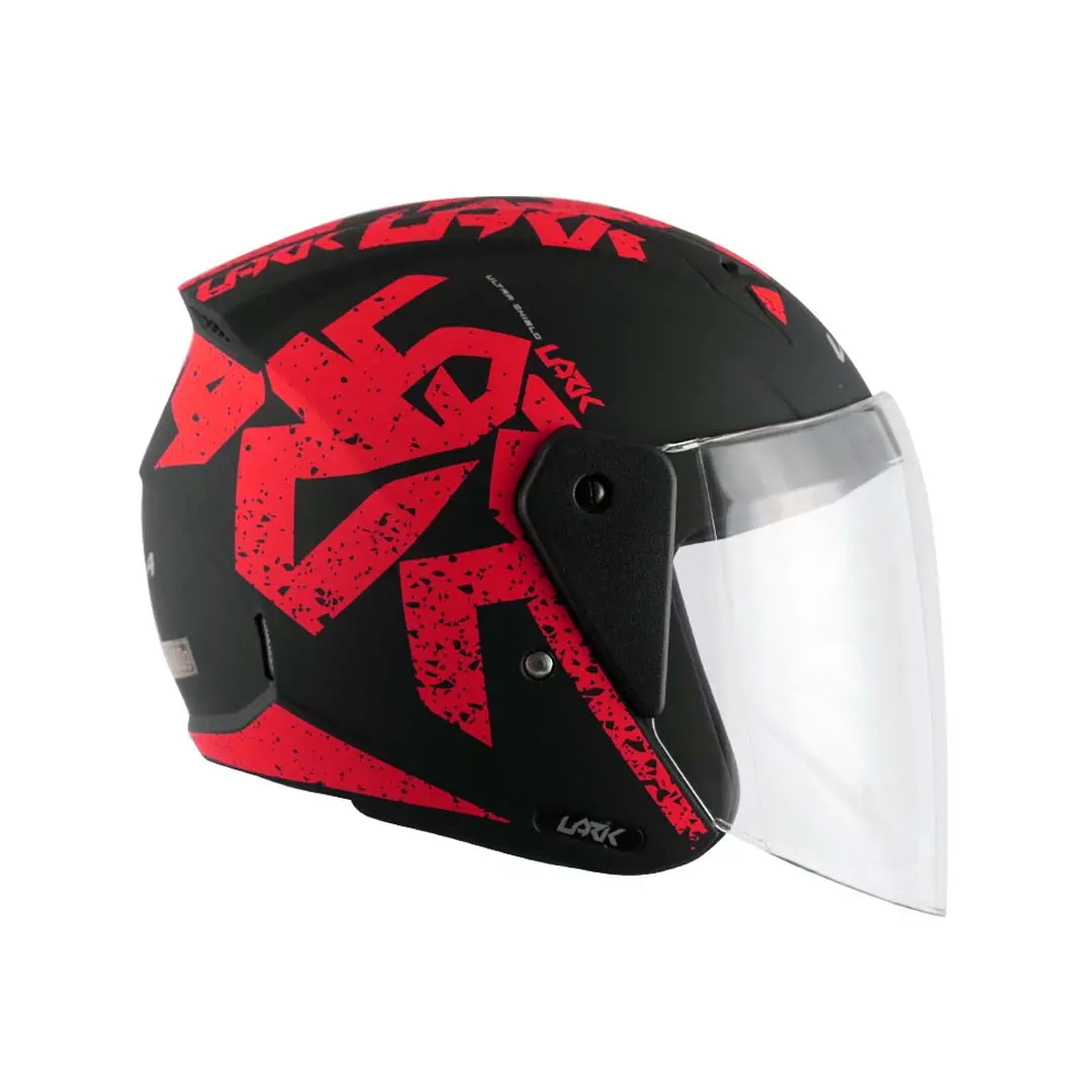 Vega Lark Victor Gloss Black Red 1
