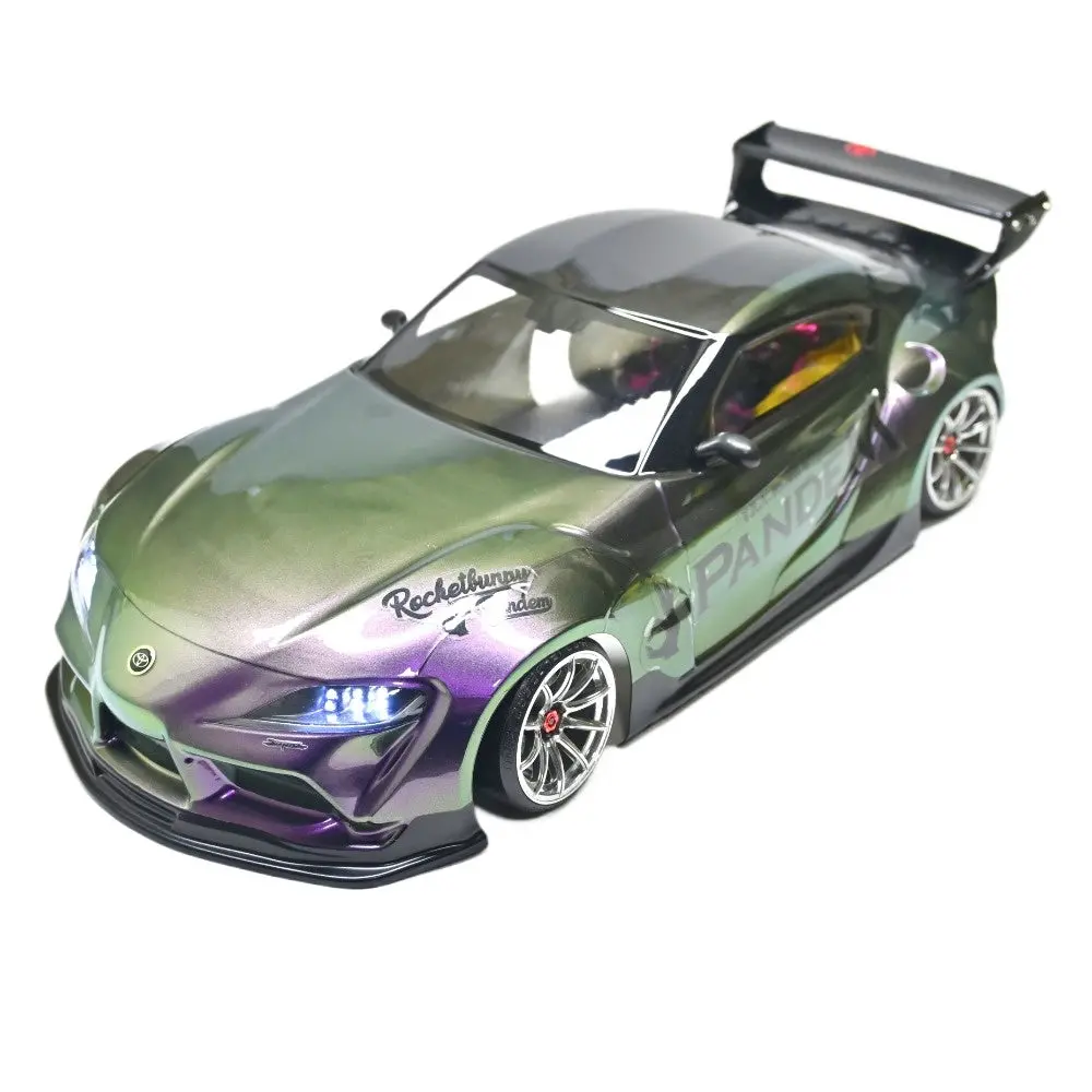 1/10 Rc Drift Car Case Pc Transparent Toyota Supra Width 200Mm Wheelbase 257Mm 1